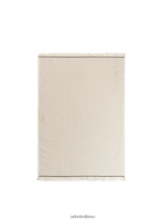 articoli per la casa esso ARKET unisex asciugamano in cotone 50 x 70 cm beige 6F0F6L1354