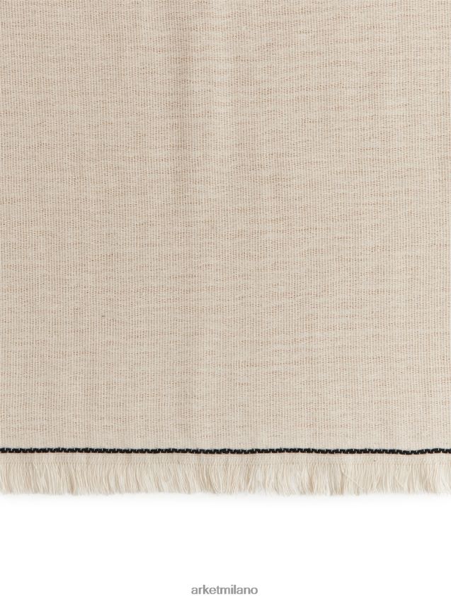 articoli per la casa esso ARKET unisex asciugamano in cotone 50 x 70 cm beige 6F0F6L1354