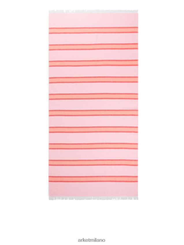 articoli per la casa esso ARKET unisex coperta da spiaggia in cotone rosa/giallo 6F0F6L633
