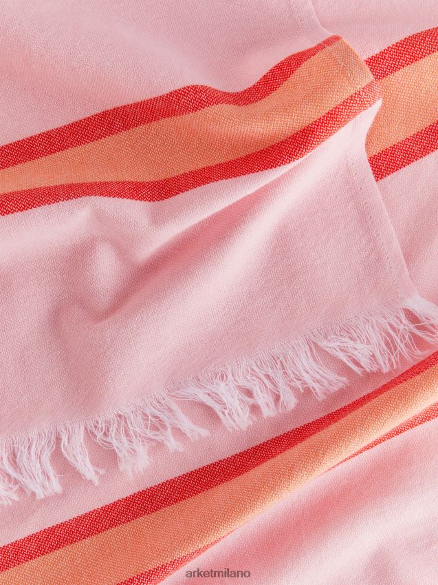 articoli per la casa esso ARKET unisex coperta da spiaggia in cotone rosa/giallo 6F0F6L633