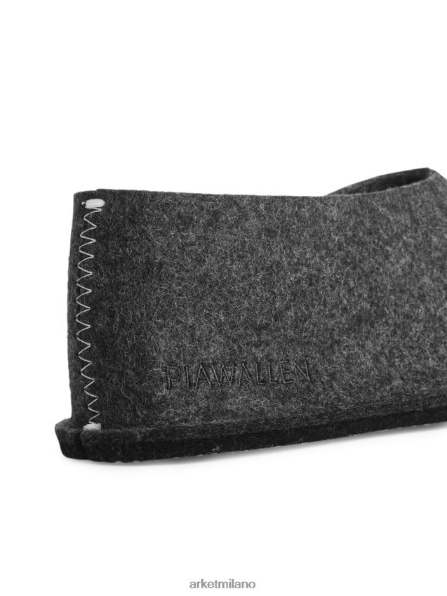 articoli per la casa esso ARKET unisex Pantofole in lana Pia Wallen grigio scuro melange 6F0F6L721