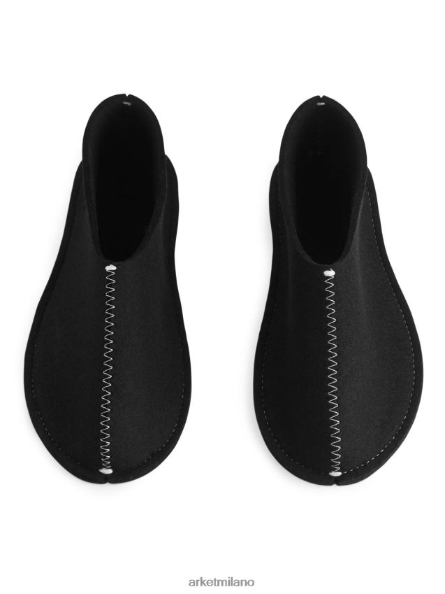 articoli per la casa esso ARKET unisex Pantofole in lana Pia Wallen nero 6F0F6L722