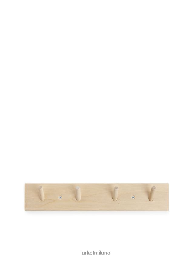 articoli per la casa esso ARKET unisex Portaoggetti iris Hantverk, 4 ganci beige 6F0F6L1349
