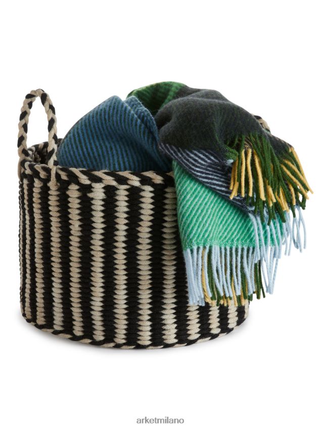articoli per la casa esso ARKET unisex cestino portaoggetti 41 cm beige/nero 6F0F6L1355