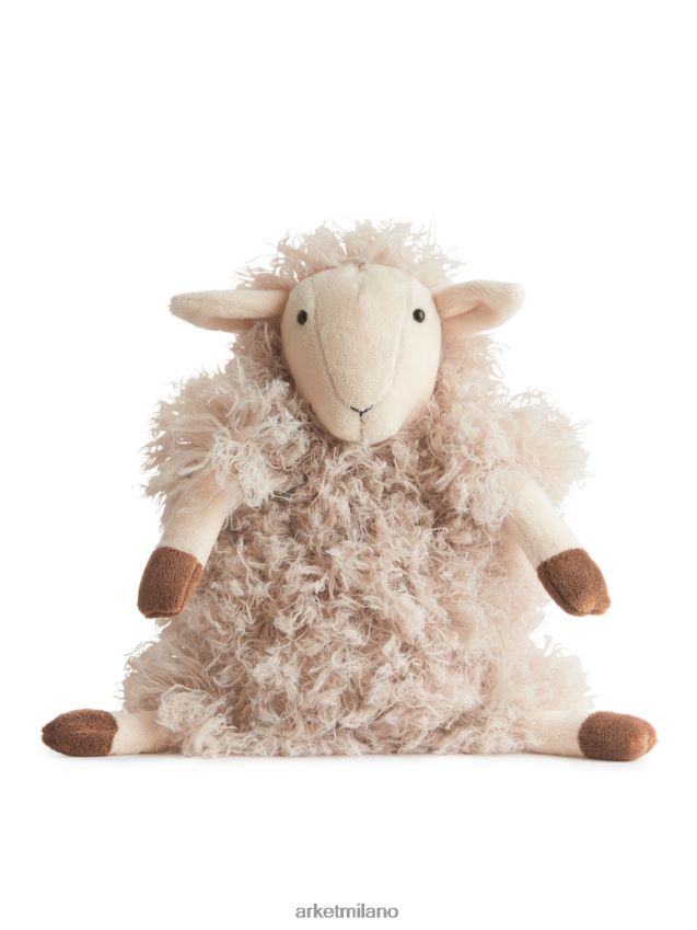articoli per la casa esso ARKET unisex pecora sherri gelatina beige 6F0F6L1716