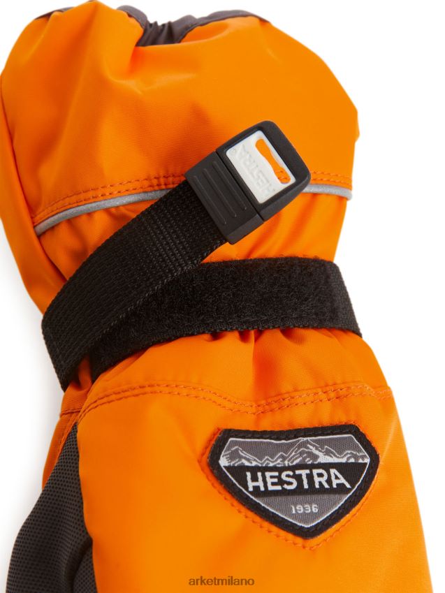 Accessori esso ARKET bambini Guanti Hestra Czone per bambini arancia 6F0F6L1655