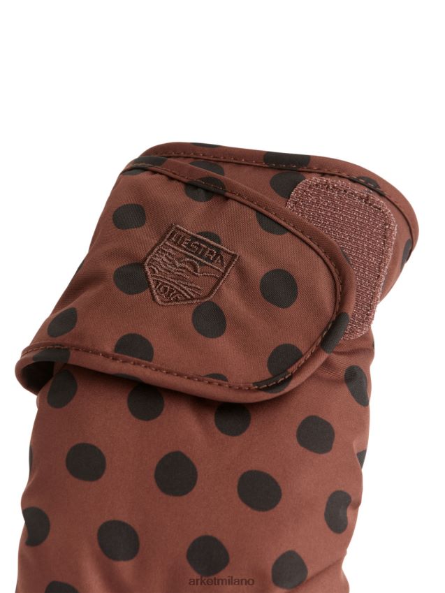 Accessori esso ARKET bambini Guanti hygge per bambini Hestra Marrone nero 6F0F6L1644