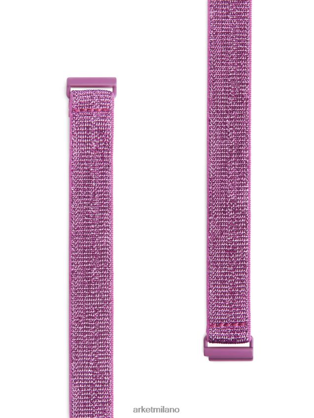 Accessori esso ARKET bambini cintura elastica scintillante rosa 6F0F6L1631