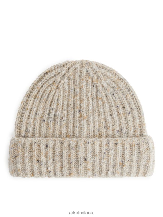 Accessori esso ARKET bambini berretto in lana neps beige melange 6F0F6L1661