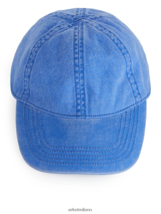 Accessori esso ARKET bambini berretto lavato blu 6F0F6L1628