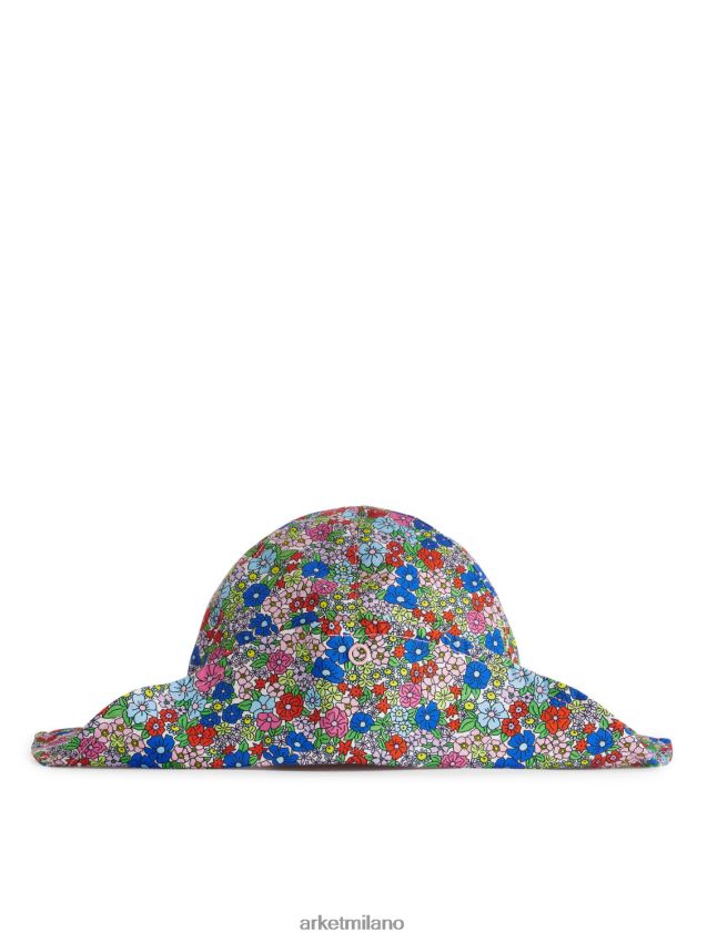 Accessori esso ARKET bambini cappellino in popeline multi/floreale 6F0F6L1638