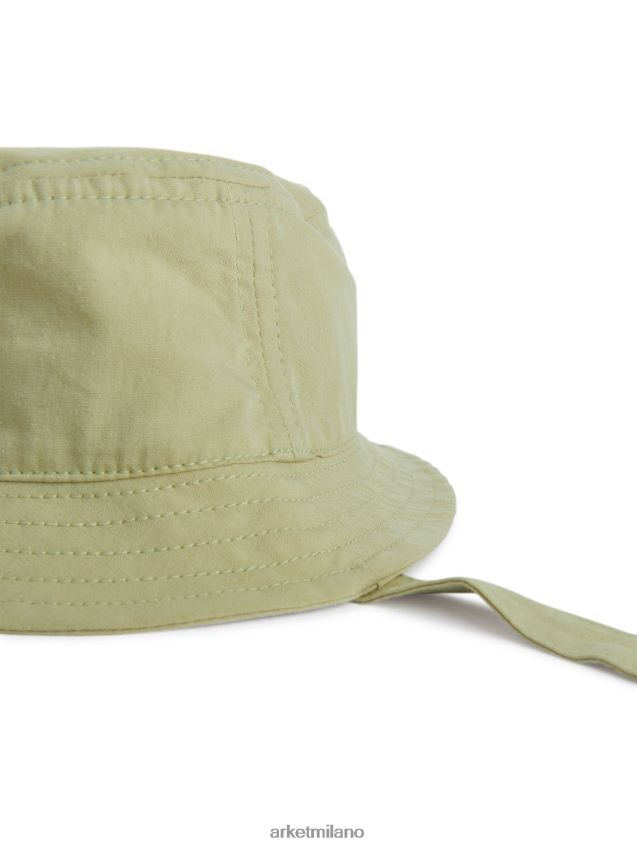 Accessori esso ARKET bambini cappello a secchiello in cotone beige 6F0F6L1734