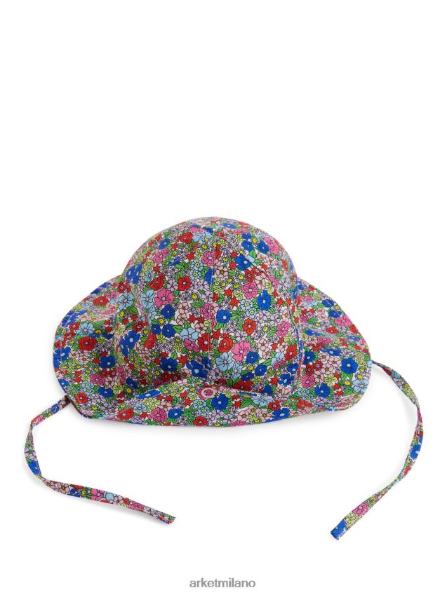 Accessori esso ARKET bambini cappello da sole in popeline multi/fiori 6F0F6L1774