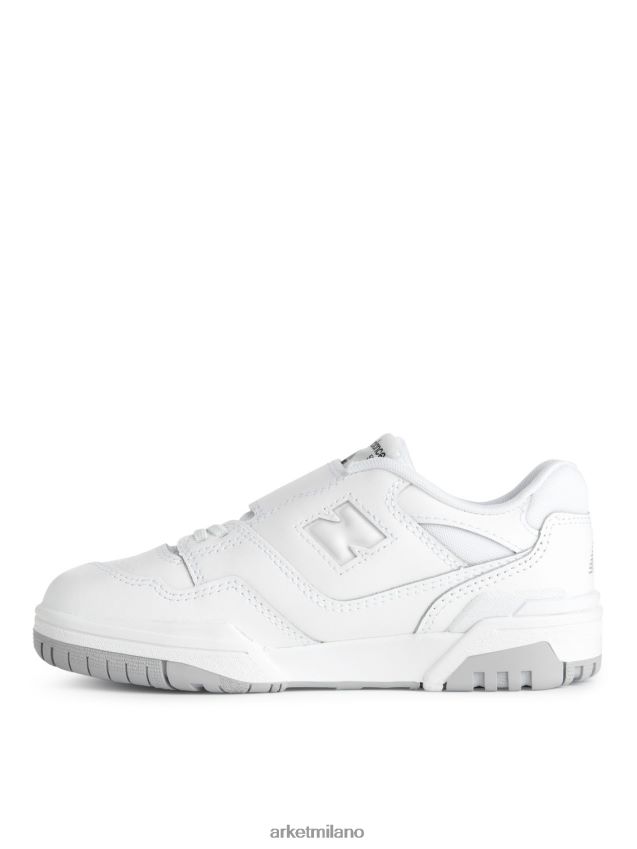 calzature esso ARKET bambini New Balance 550 scarpe da ginnastica per giovani bianco 6F0F6L1412