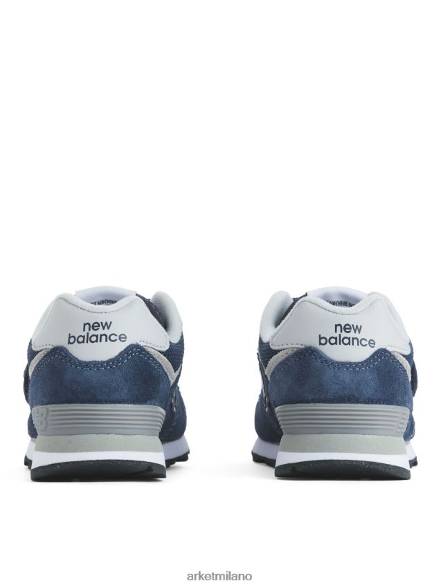 calzature esso ARKET bambini New Balance 574 scarpe da ginnastica per giovani blu 6F0F6L1405