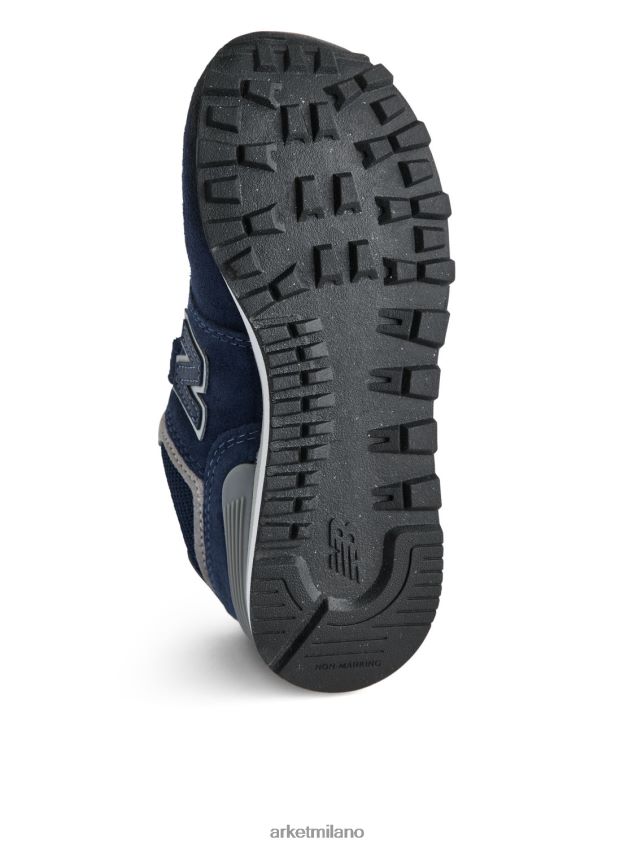calzature esso ARKET bambini New Balance 574 scarpe da ginnastica per giovani blu 6F0F6L1405