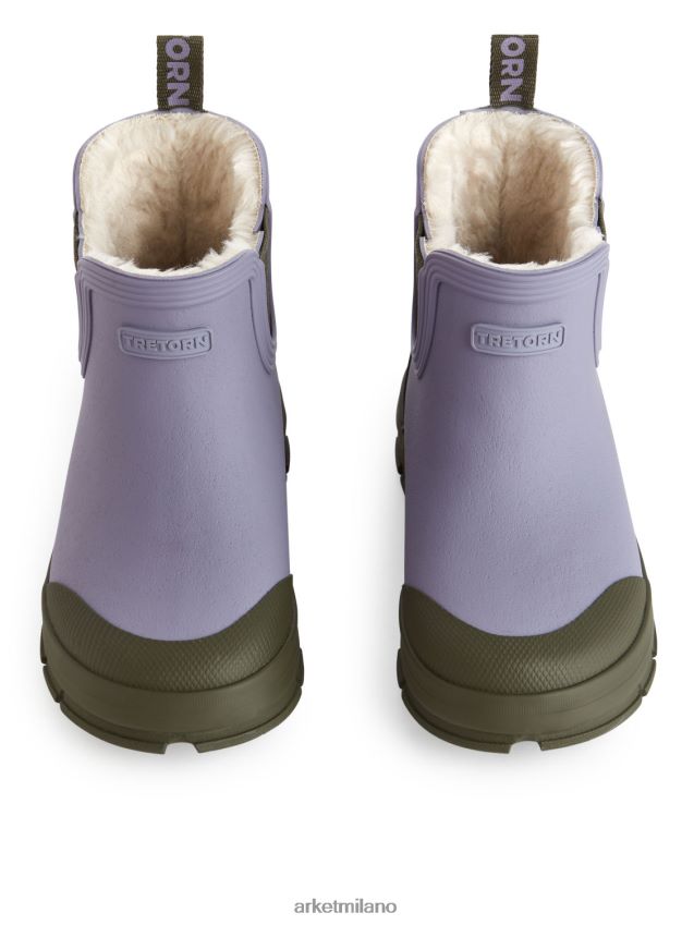 calzature esso ARKET bambini Stivaletti Chelsea invernali per bambini Tretorn lilla 6F0F6L1424