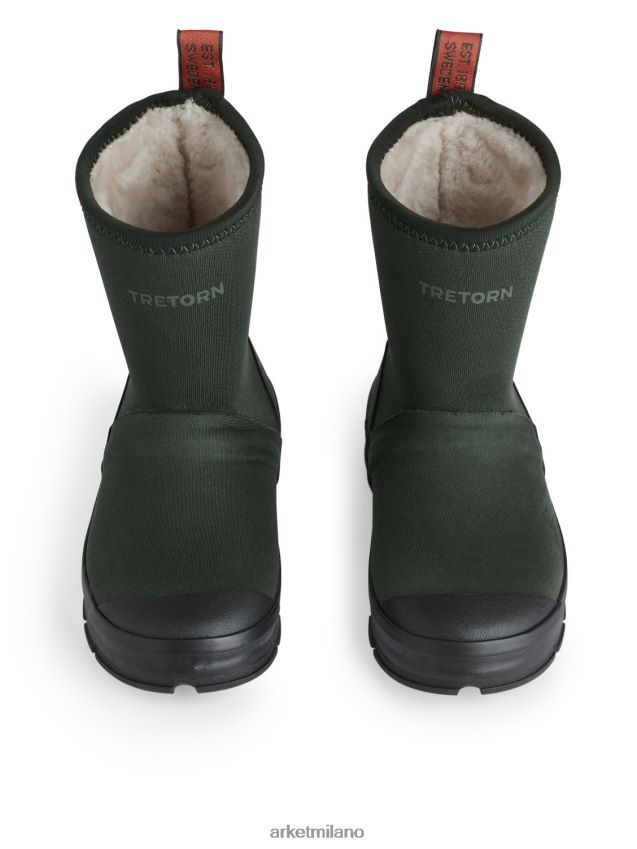 calzature esso ARKET bambini Stivali ibridi per bambini Tretorn Mimas verde kaki 6F0F6L1413