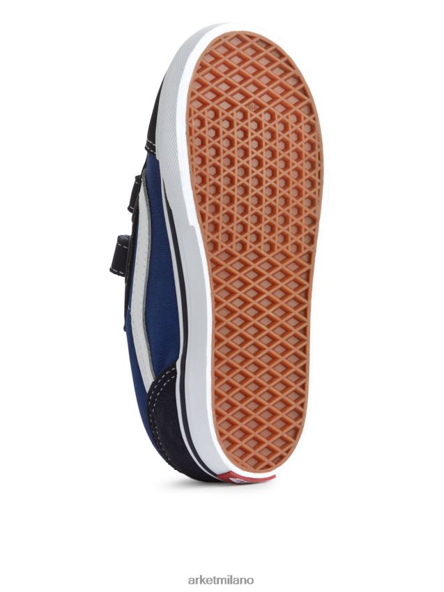 calzature esso ARKET bambini Vans - Scarpe da ginnastica con chiusura a strappo Old Skool per bambini blu scuro/bianco 6F0F6L1398