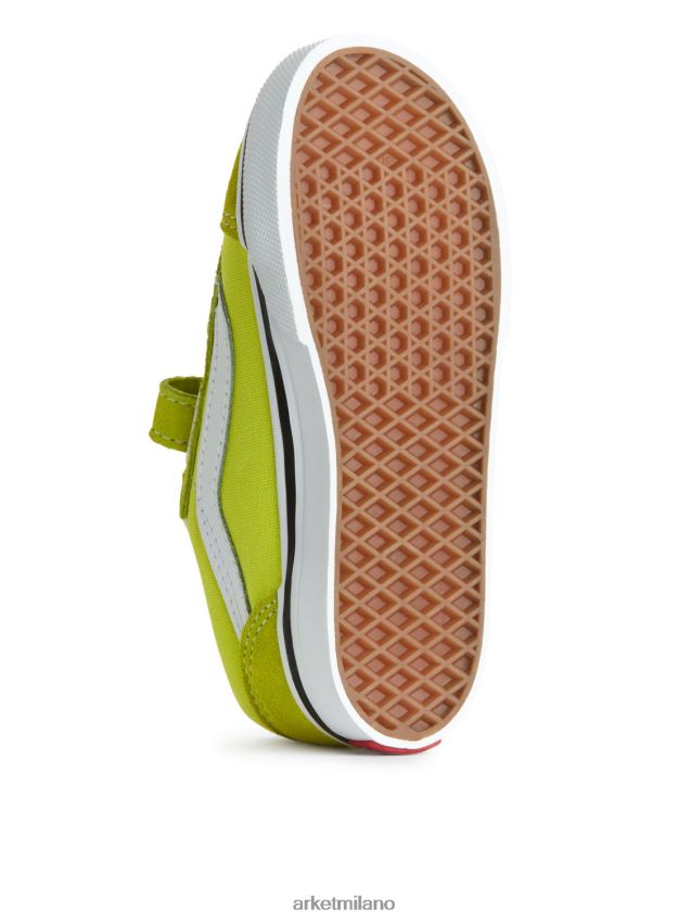 calzature esso ARKET bambini Vans - Scarpe da ginnastica con chiusura a strappo Old Skool per bambini verde acceso 6F0F6L1393