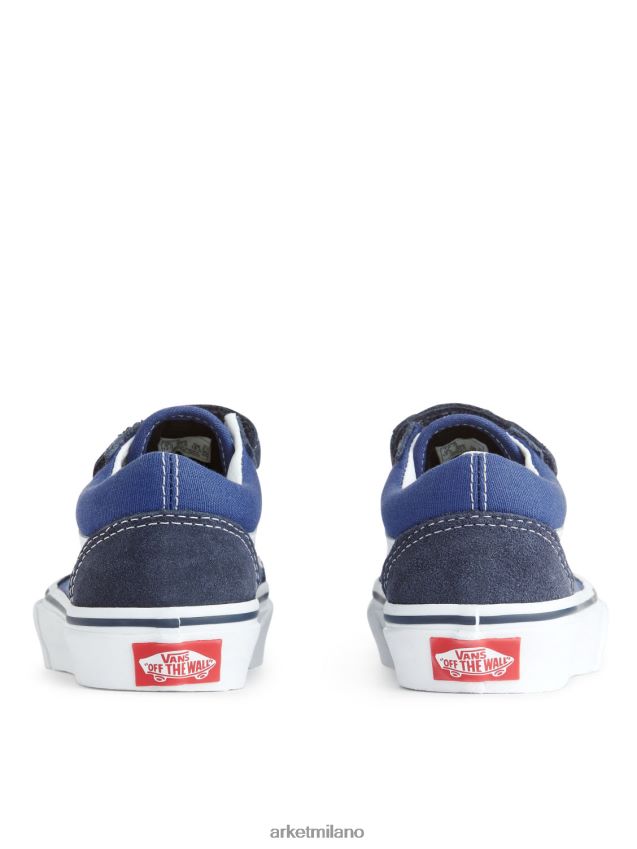 calzature esso ARKET bambini Vans Youth Old Skool scarpe da ginnastica blu scuro 6F0F6L1399