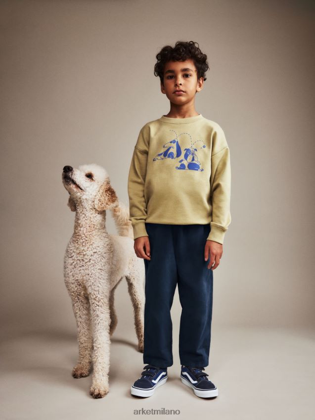 calzature esso ARKET bambini Vans Youth Old Skool scarpe da ginnastica blu scuro 6F0F6L1399