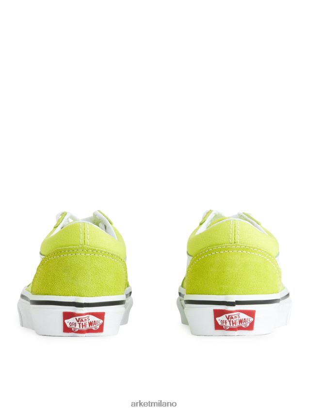 calzature esso ARKET bambini Vans Youth Old Skool scarpe da ginnastica verde acceso 6F0F6L1392