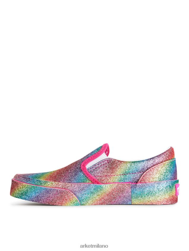 calzature esso ARKET bambini Vans, scarpe da ginnastica classiche slip-on per bambini arcobaleno 6F0F6L1394