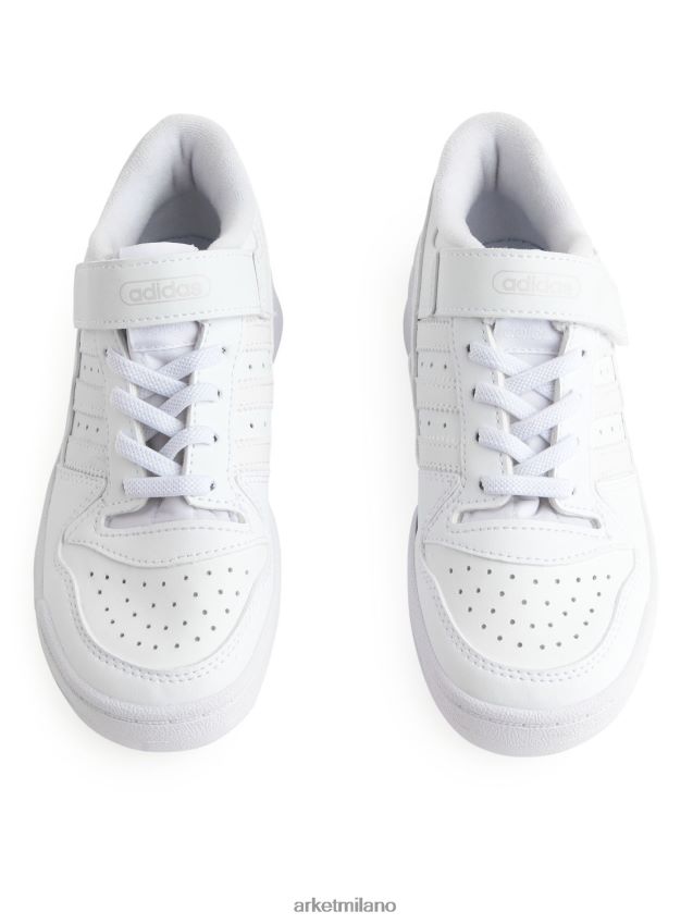 calzature esso ARKET bambini adidas forum scarpe da ginnastica basse junior bianco 6F0F6L1422