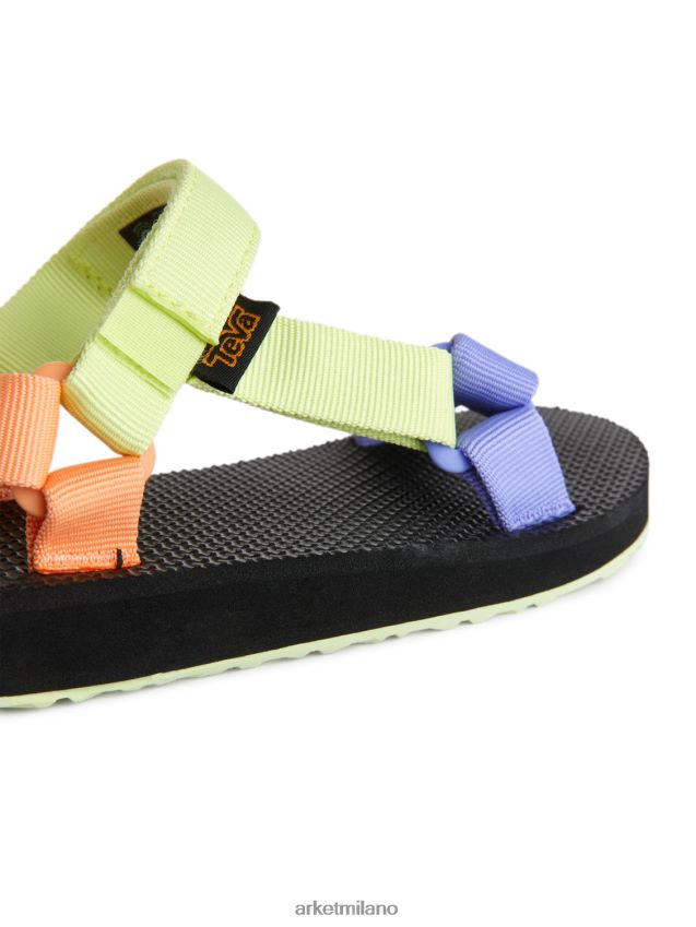 calzature esso ARKET bambini sandali junior universali teva originali nero/pastello 6F0F6L1401