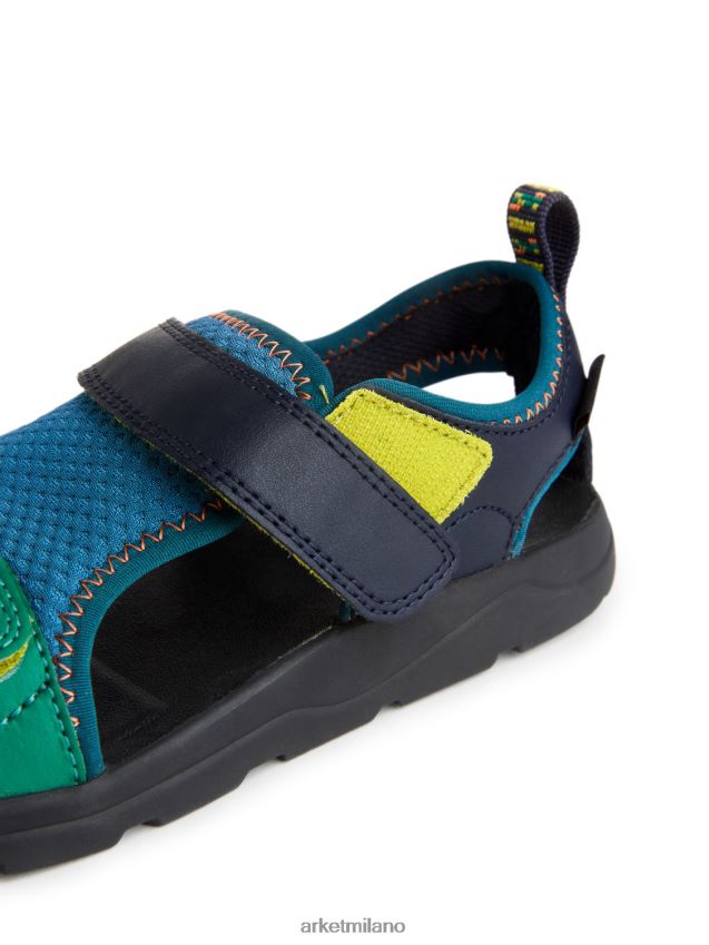 calzature esso ARKET bambini sandali per bambini Teva Hurricane Seeado blu verde 6F0F6L1402