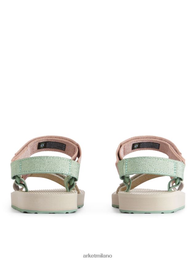 calzature esso ARKET bambini sandali universali per bambini teva originali metallico/multi 6F0F6L1407