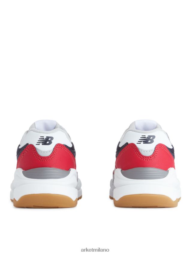 calzature esso ARKET bambini scarpe da ginnastica new balance 5740 rosso/bianco/grigio/nero 6F0F6L1415