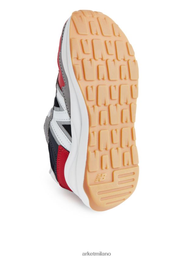calzature esso ARKET bambini scarpe da ginnastica new balance 5740 rosso/bianco/grigio/nero 6F0F6L1415