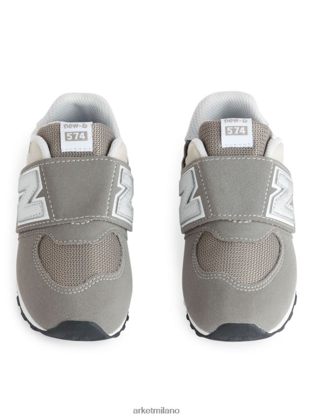 calzature esso ARKET bambini scarpe da ginnastica per neonati new balance 574 grigio 6F0F6L1411