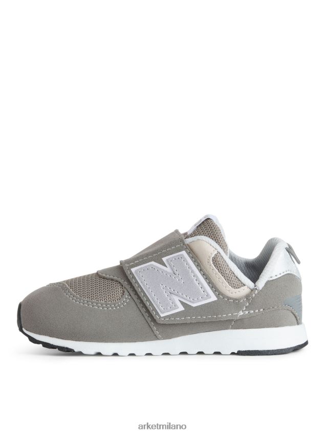 calzature esso ARKET bambini scarpe da ginnastica per neonati new balance 574 grigio 6F0F6L1411