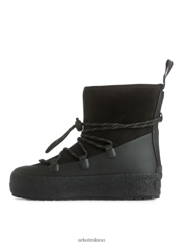 calzature esso ARKET bambini stivali tretorn aspa ibridi jr nero 6F0F6L1417