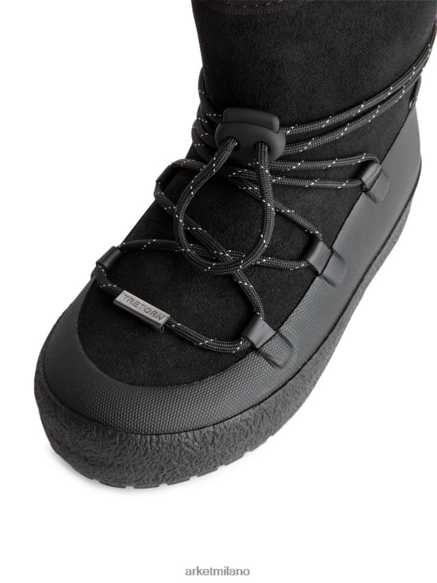 calzature esso ARKET bambini stivali tretorn aspa ibridi jr nero 6F0F6L1417