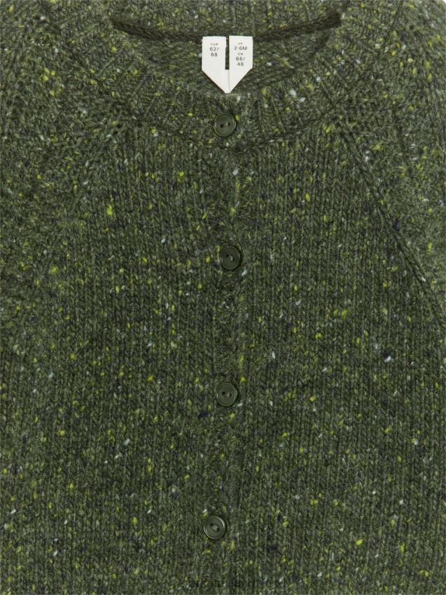 vestiario esso ARKET bambini cardigan in lana neps verde/neps 6F0F6L1763