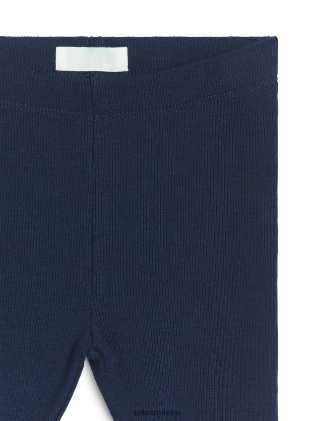 vestiario esso ARKET bambini leggings a coste blu scuro 6F0F6L1772