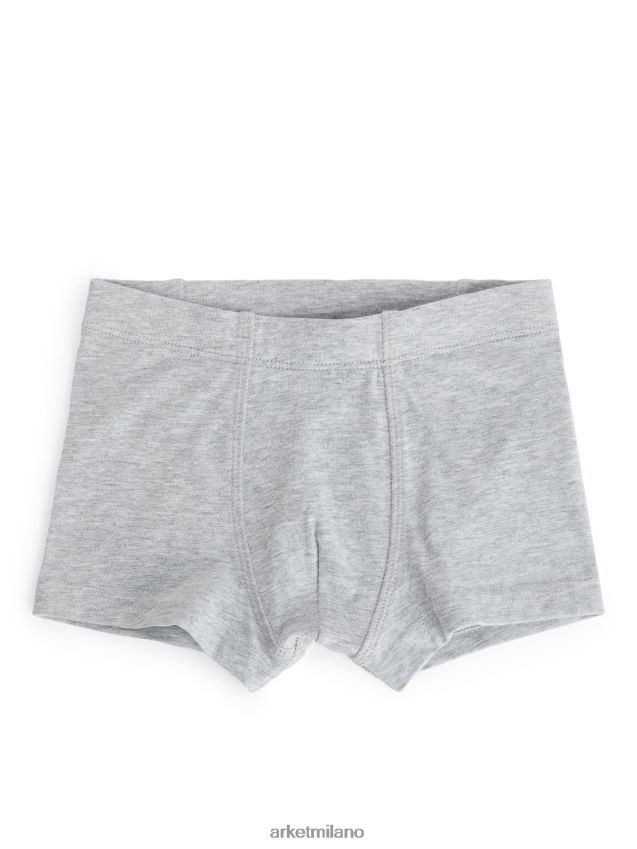 vestiario esso ARKET bambini bauli in maglia blu/bianco sporco/grigio melange 6F0F6L1624