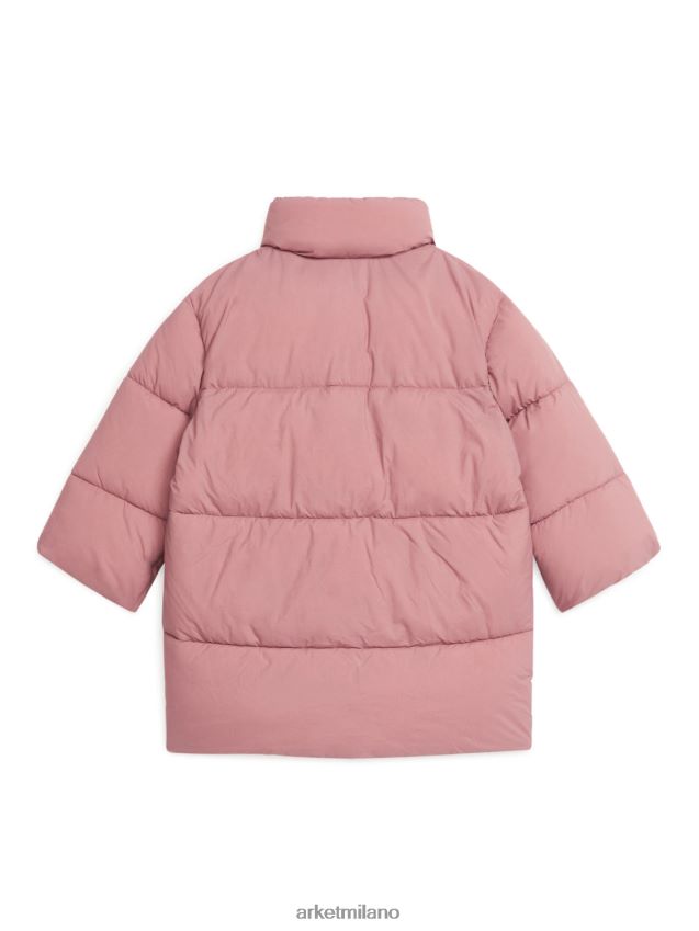 vestiario esso ARKET bambini piumino di media lunghezza rosa polveroso 6F0F6L1678