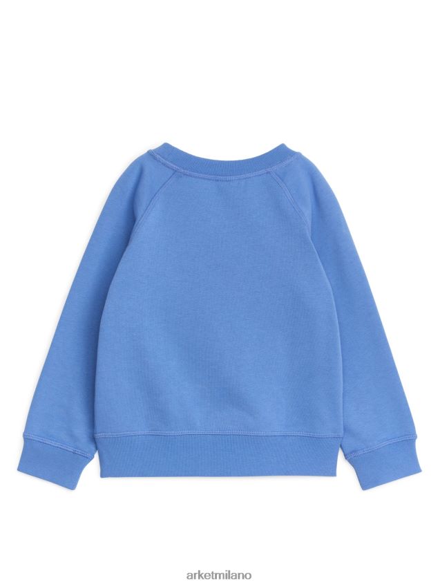 vestiario esso ARKET bambini felpa in spugna francese cielo blu 6F0F6L1496