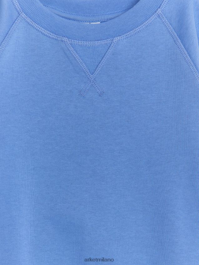 vestiario esso ARKET bambini felpa in spugna francese cielo blu 6F0F6L1496