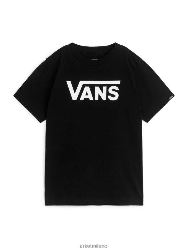 vestiario esso ARKET bambini maglietta classica di vans nero 6F0F6L1449