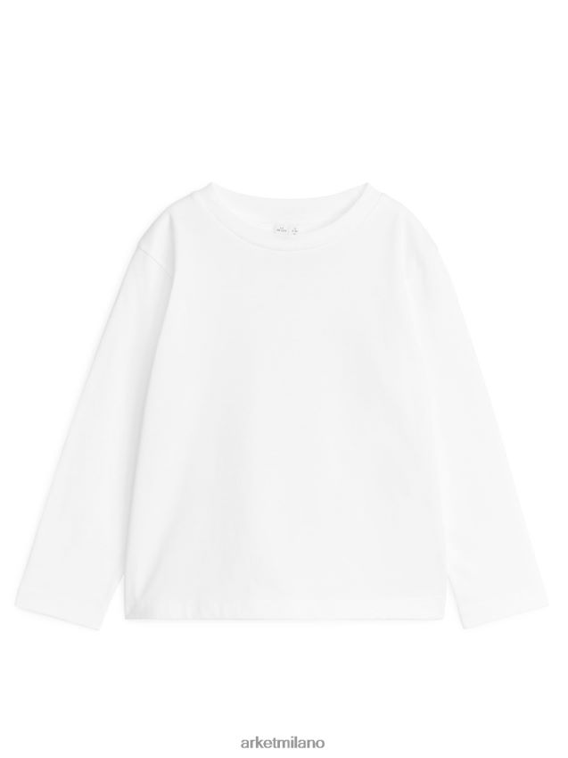 vestiario esso ARKET bambini set di 2 magliette a maniche lunghe bianco blu 6F0F6L1504