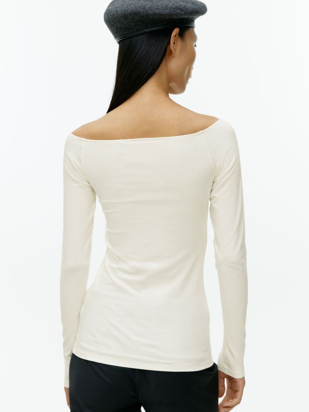vestiario esso ARKET bambini top con spalle scoperte bianco 6F0F6L285