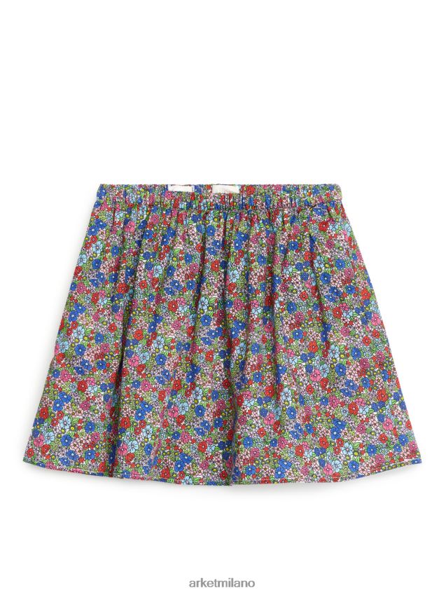 vestiario esso ARKET bambini minigonna svasata multi/floreali 6F0F6L1390