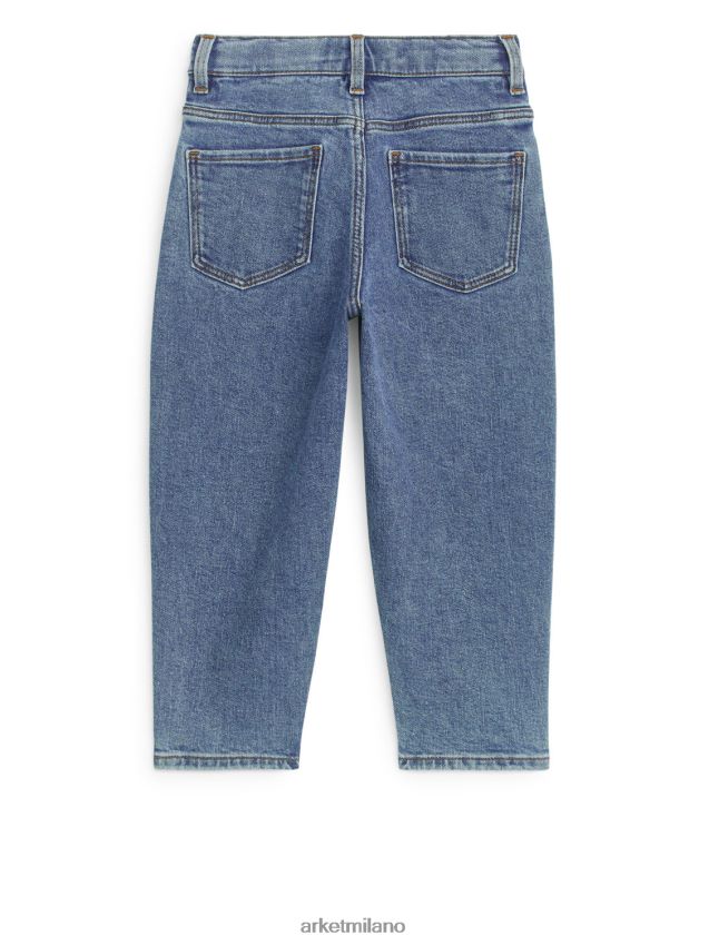 vestiario esso ARKET bambini jeans elasticizzati affusolati blu lavato 6F0F6L1583