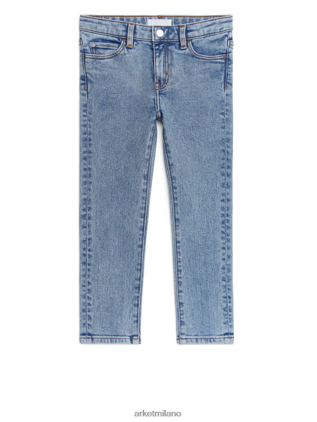 vestiario esso ARKET bambini jeans elasticizzati sottili blu 6F0F6L1573
